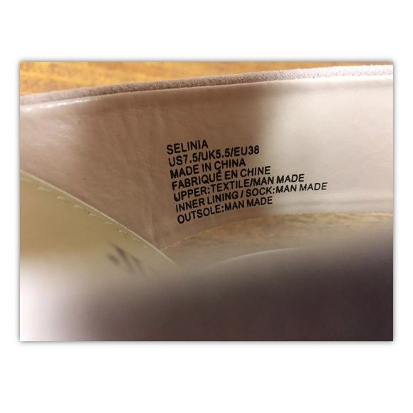 JustFab,shoes, strappy style,pink/silver,size7.5.: - Picture 10 of 11